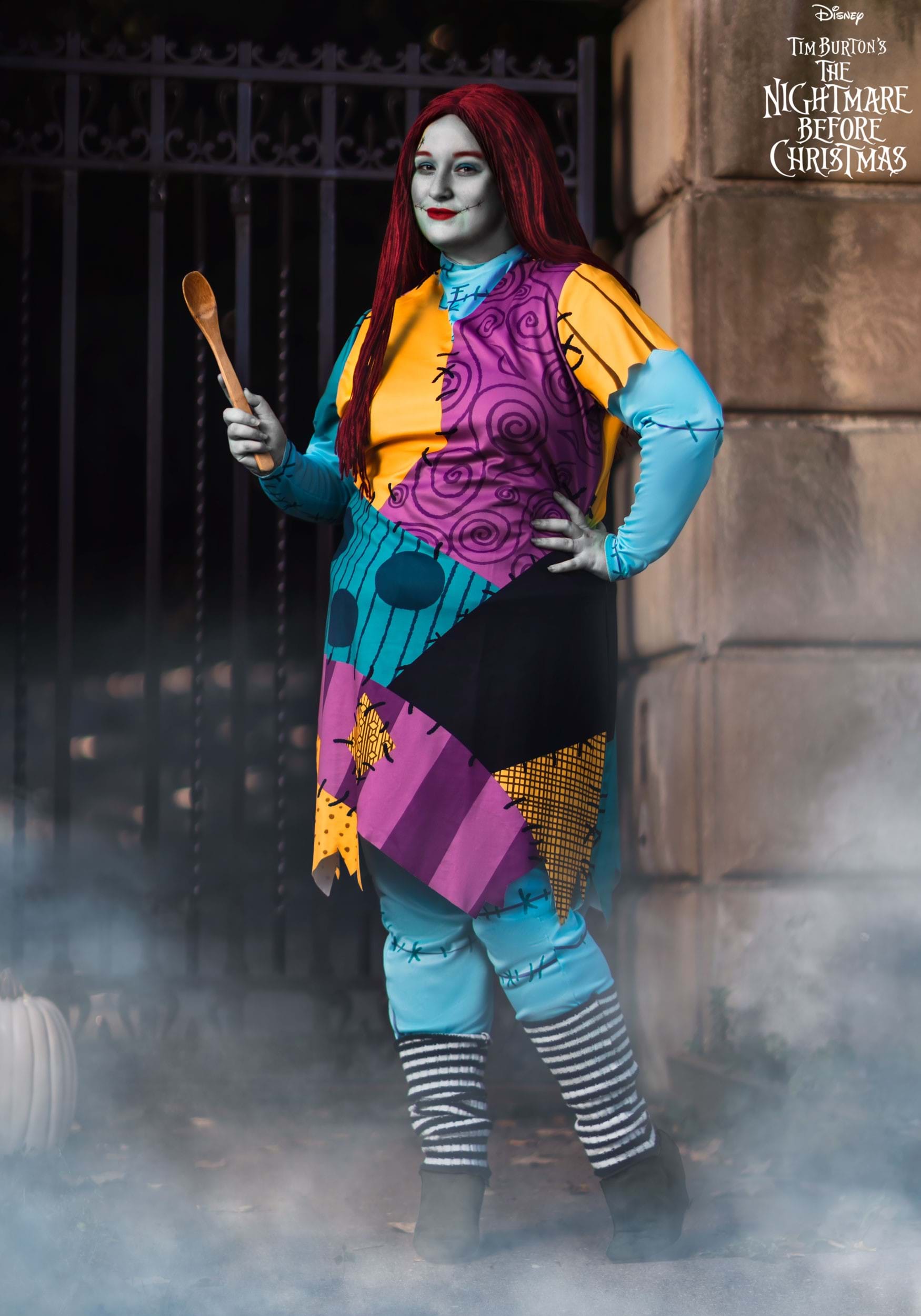 Plus Size Deluxe Nightmare Before Christmas Sally Costume