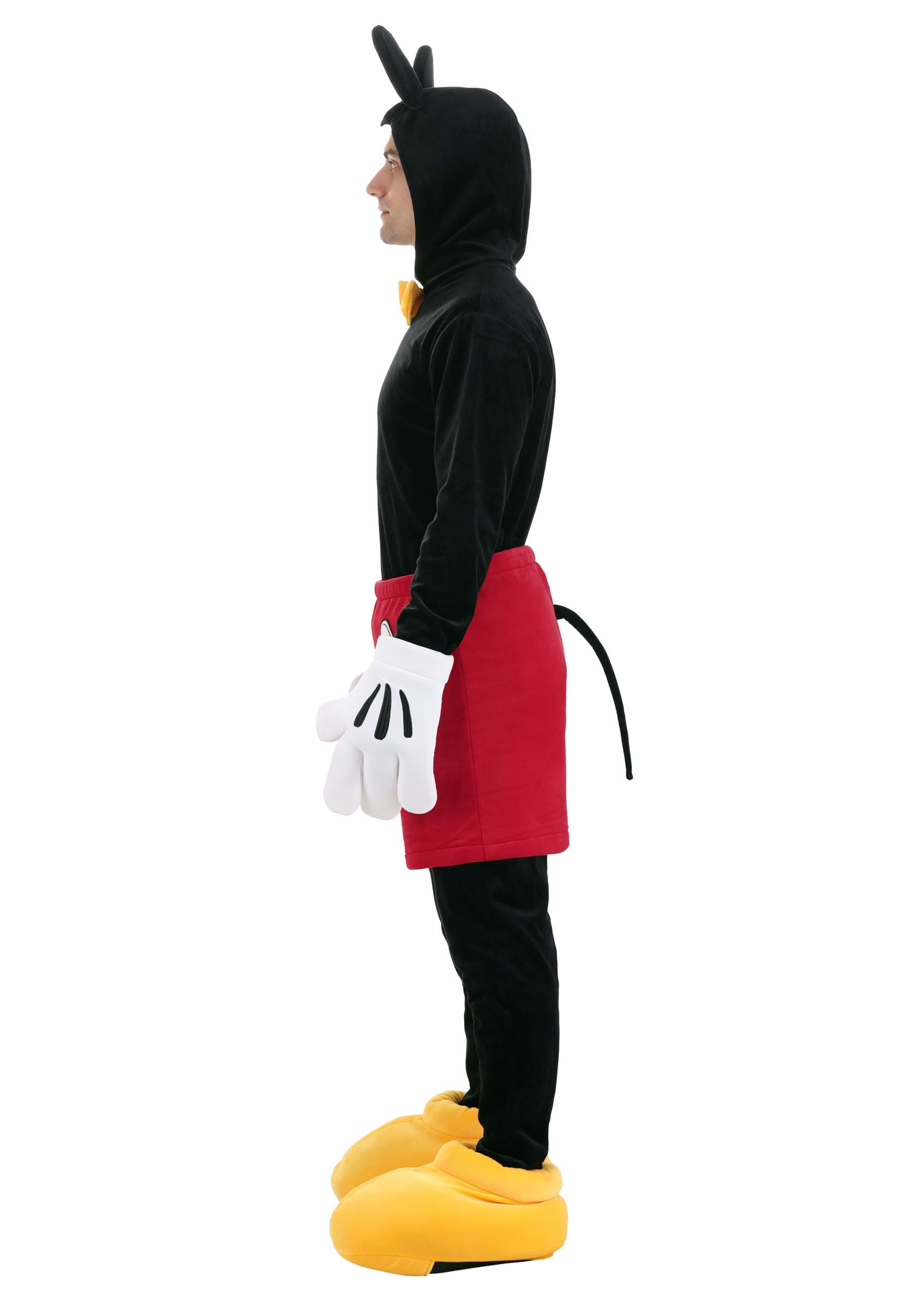 Deluxe Adult Disney Mickey Mouse Costume