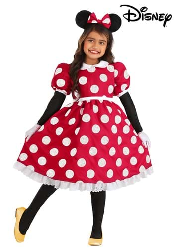 Girl's Deluxe Disney Minnie Mouse Costume | Disney Costumes