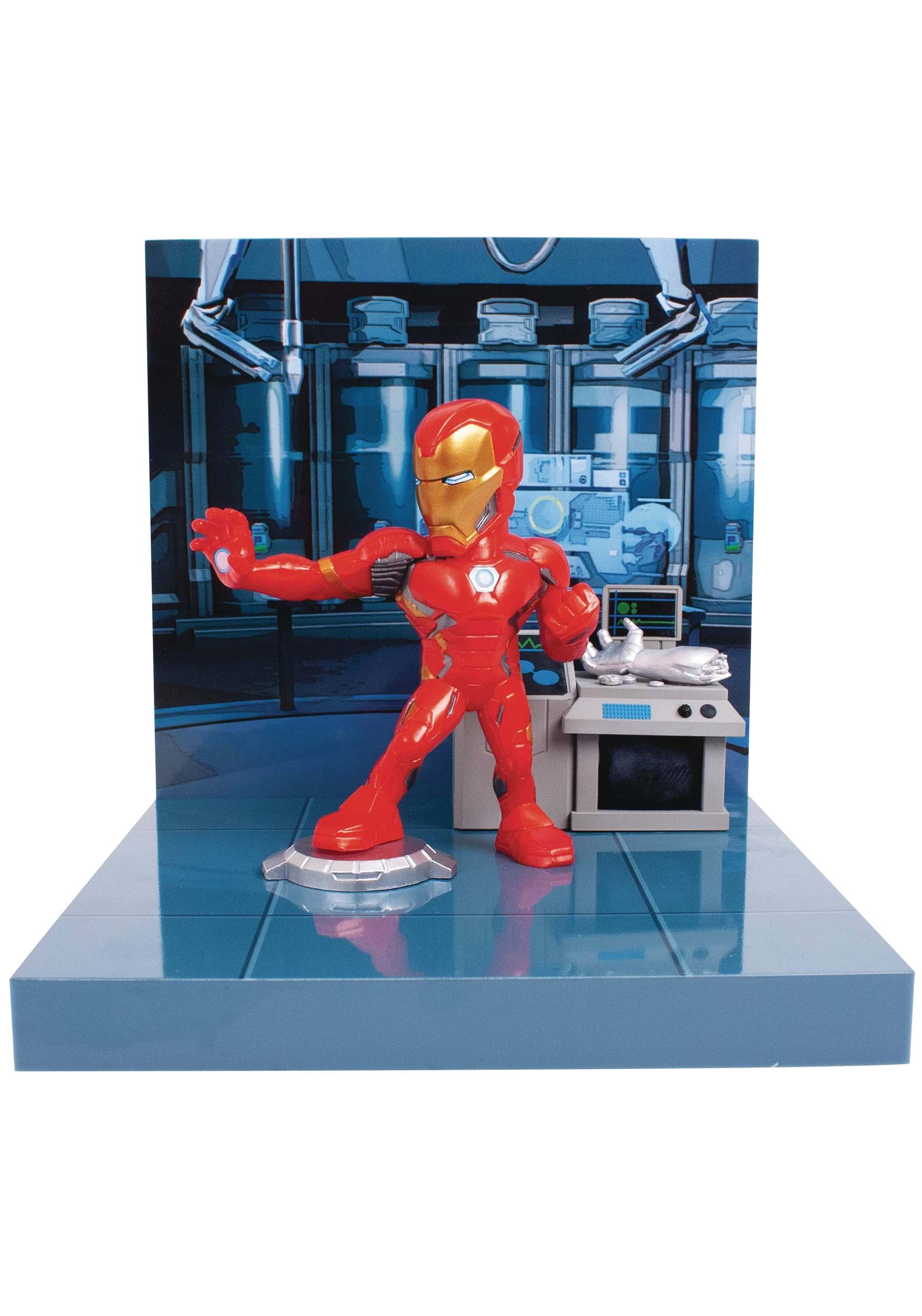 The Loyal Subjects Superama Iron Man Marvel Diorama