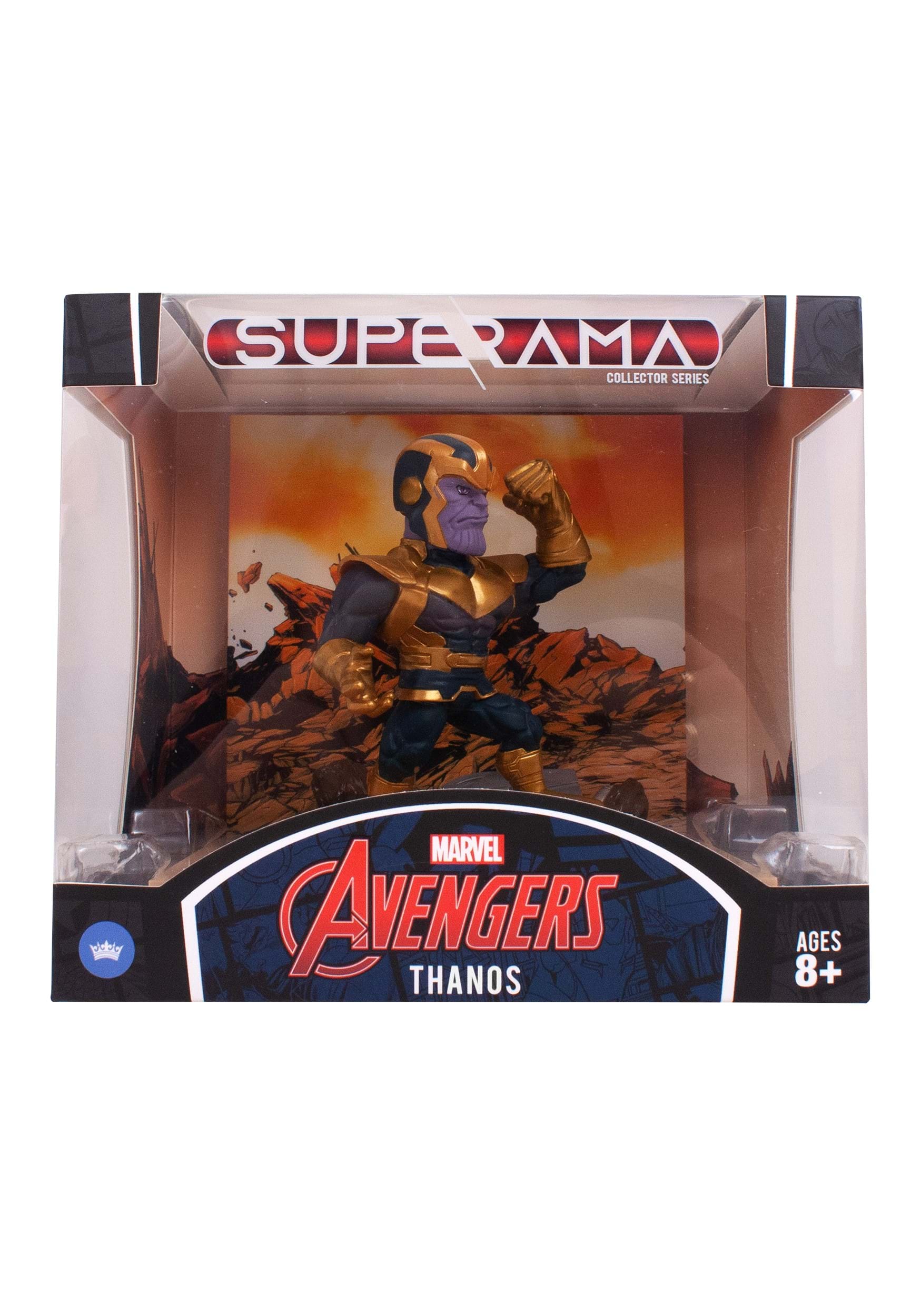 Marvel The Loyal Subjects Superama Thanos Figural Diorama