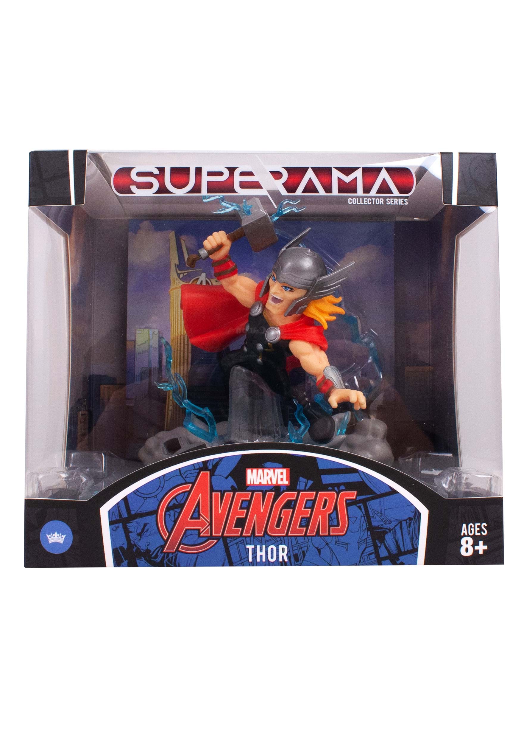 The Loyal Subjects Superama Thor Marvel Figural Diorama