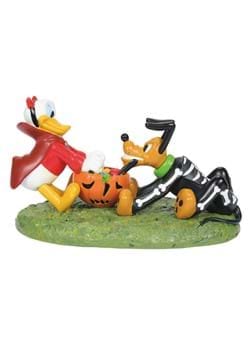 Department 56 Donald and Pluto Halloween Tussle