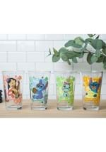 4 Pc Lilo and Stich Tropical Glass Set Alt 4