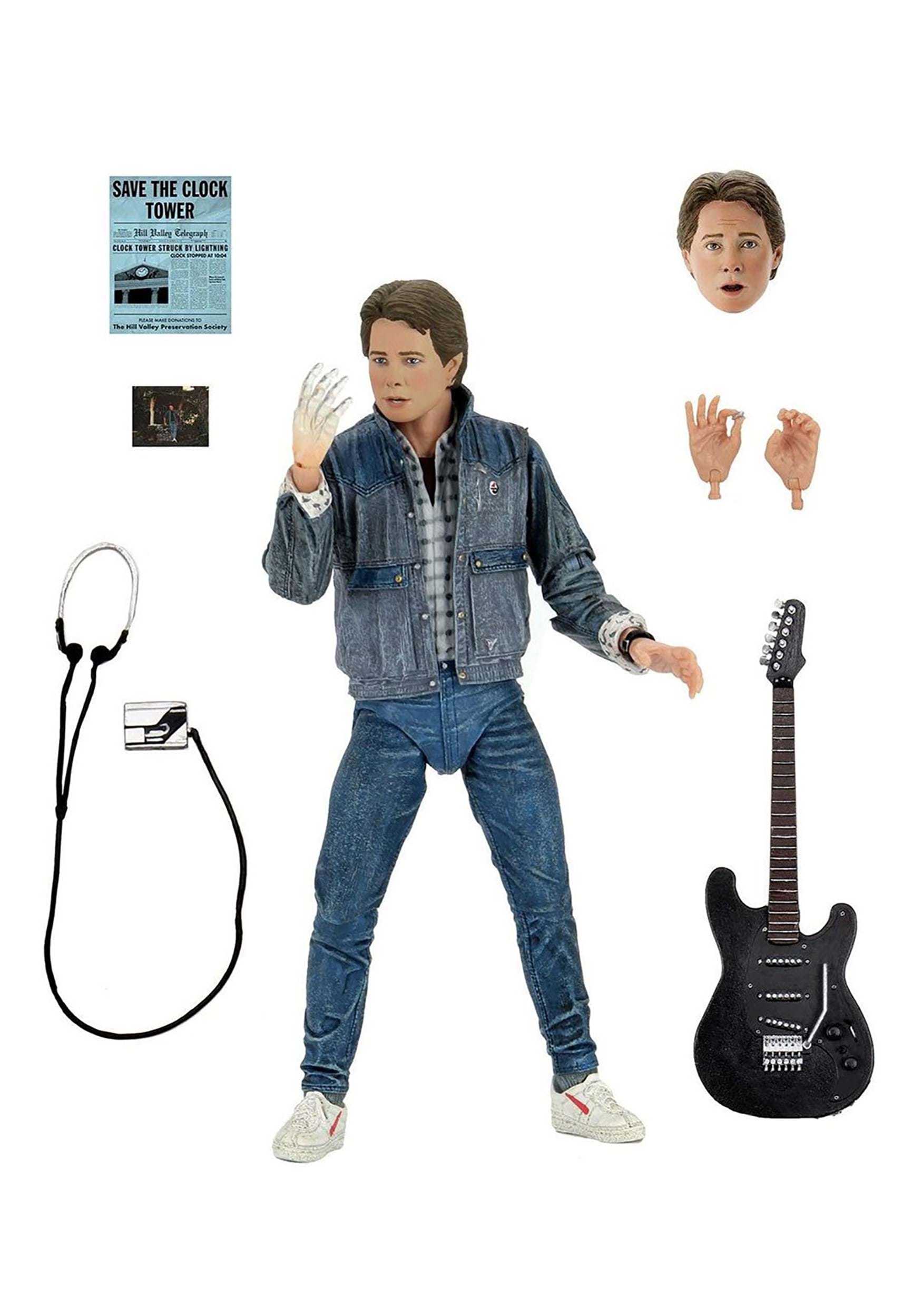 Back to the Future Marty McFly Audition 7" Scale Action Figure