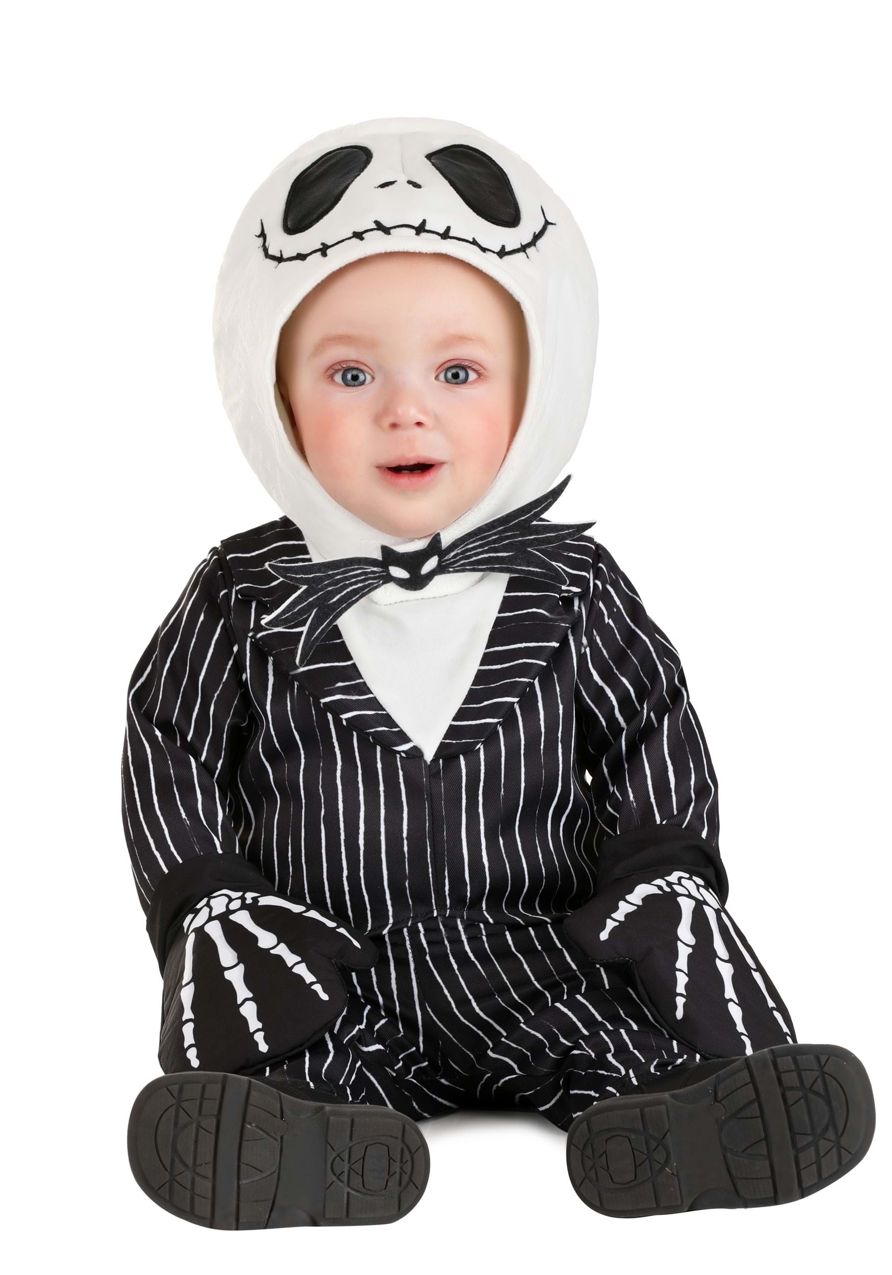 Photos - Fancy Dress Before FUN Costumes Jack Skellington Darling Infant Costume Black/White FUN33 
