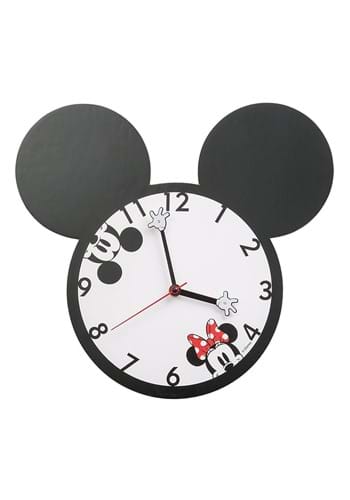 Disney Mickey and Minnie Shaped Wall Clock