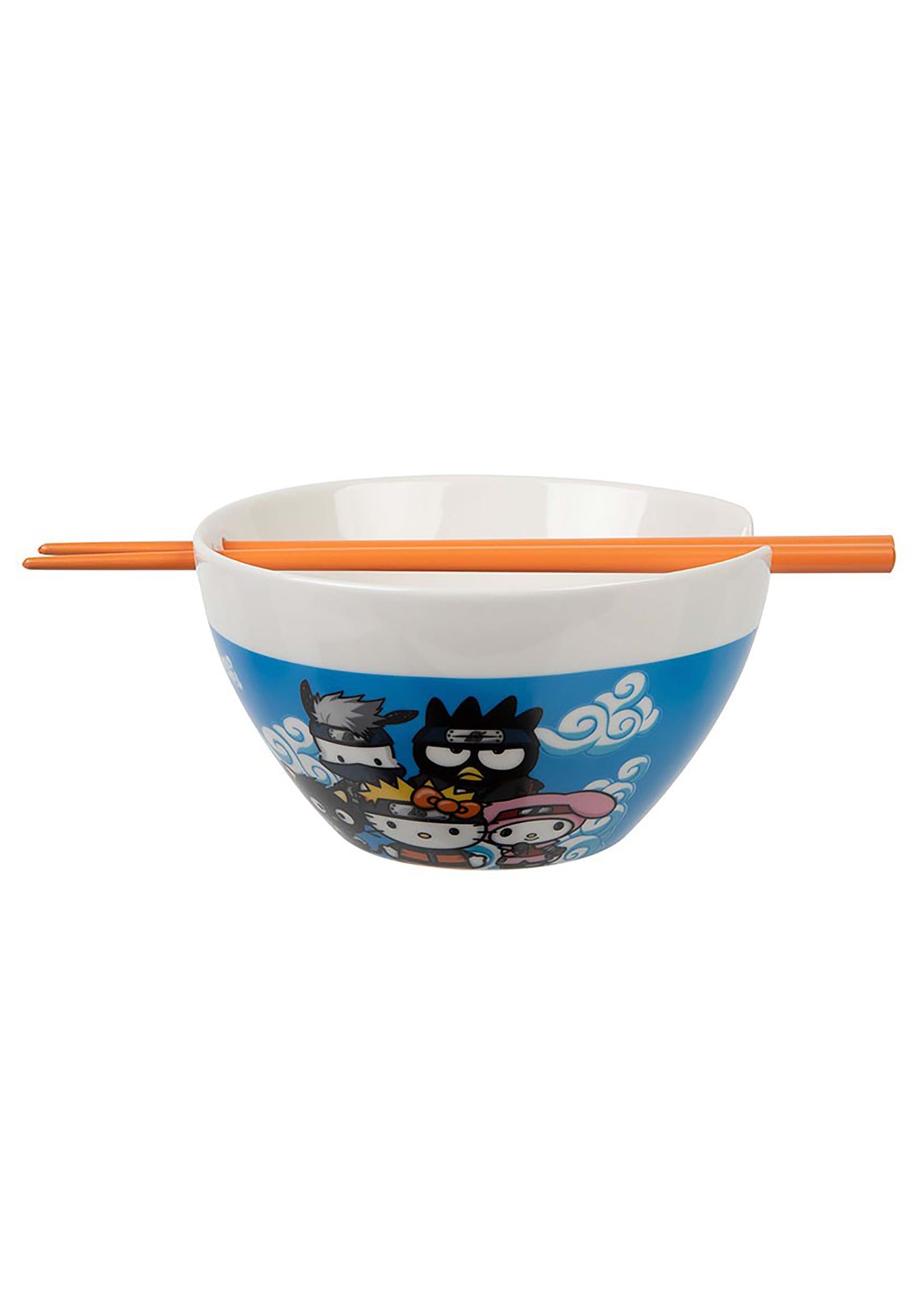 Sanrio Hello Kitty & Naruto Ramen Bowl