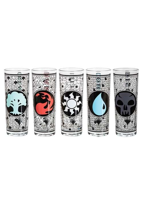 Magic the Gathering 5pc Shooter Glass Set