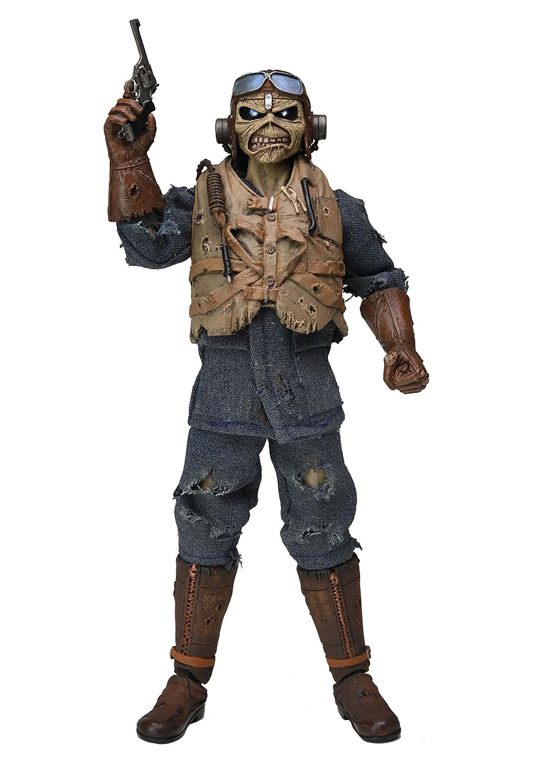 Iron Maiden Clothed Aces High Eddie 8" Action Figure