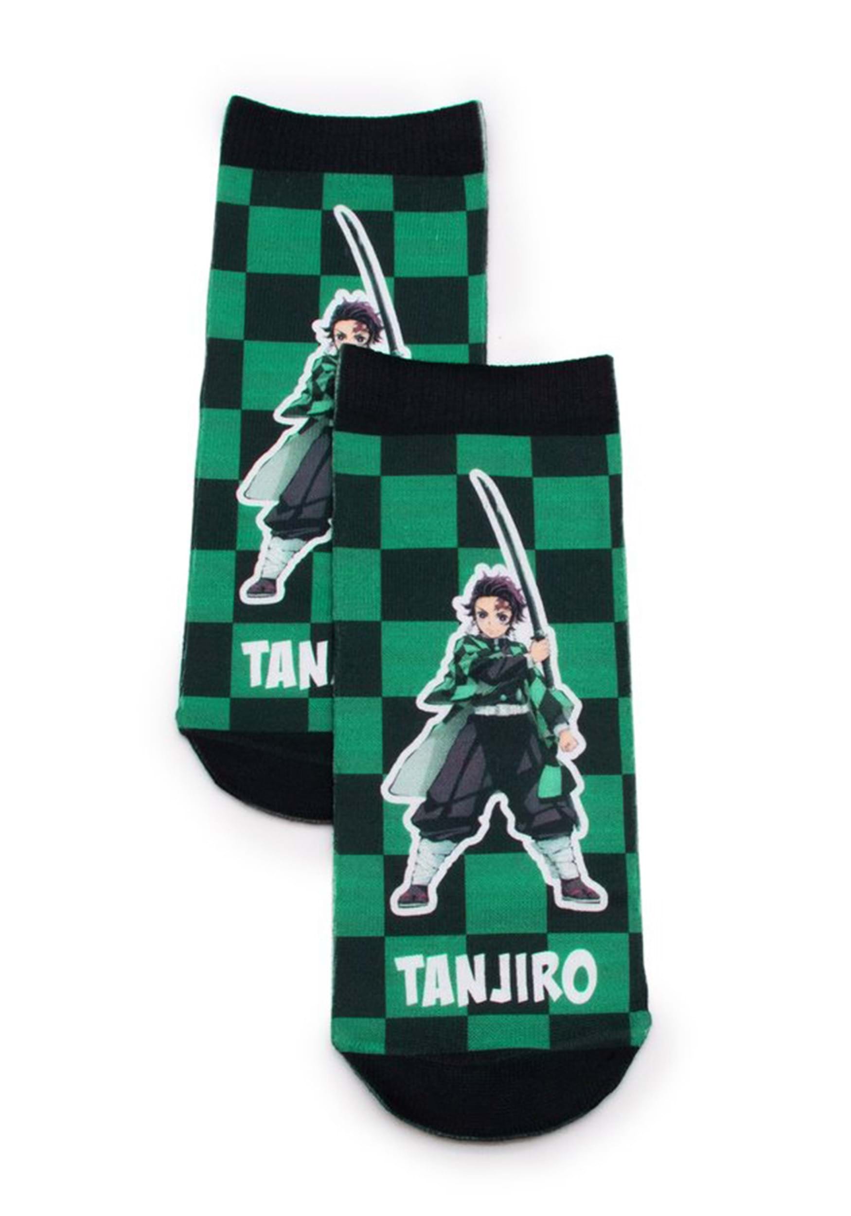 Adult Tanjiro Demon Slayer Character Ankle Sock
