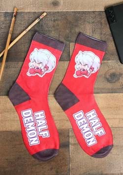 Inuyasha Half Demon Crew Socks