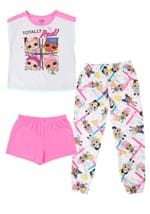 3 Piece Girls LOL Surprise Totally Rad Sleep Set