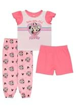 3 Piece Toddler Girls Minnie Bow You Tiful Sleep Set