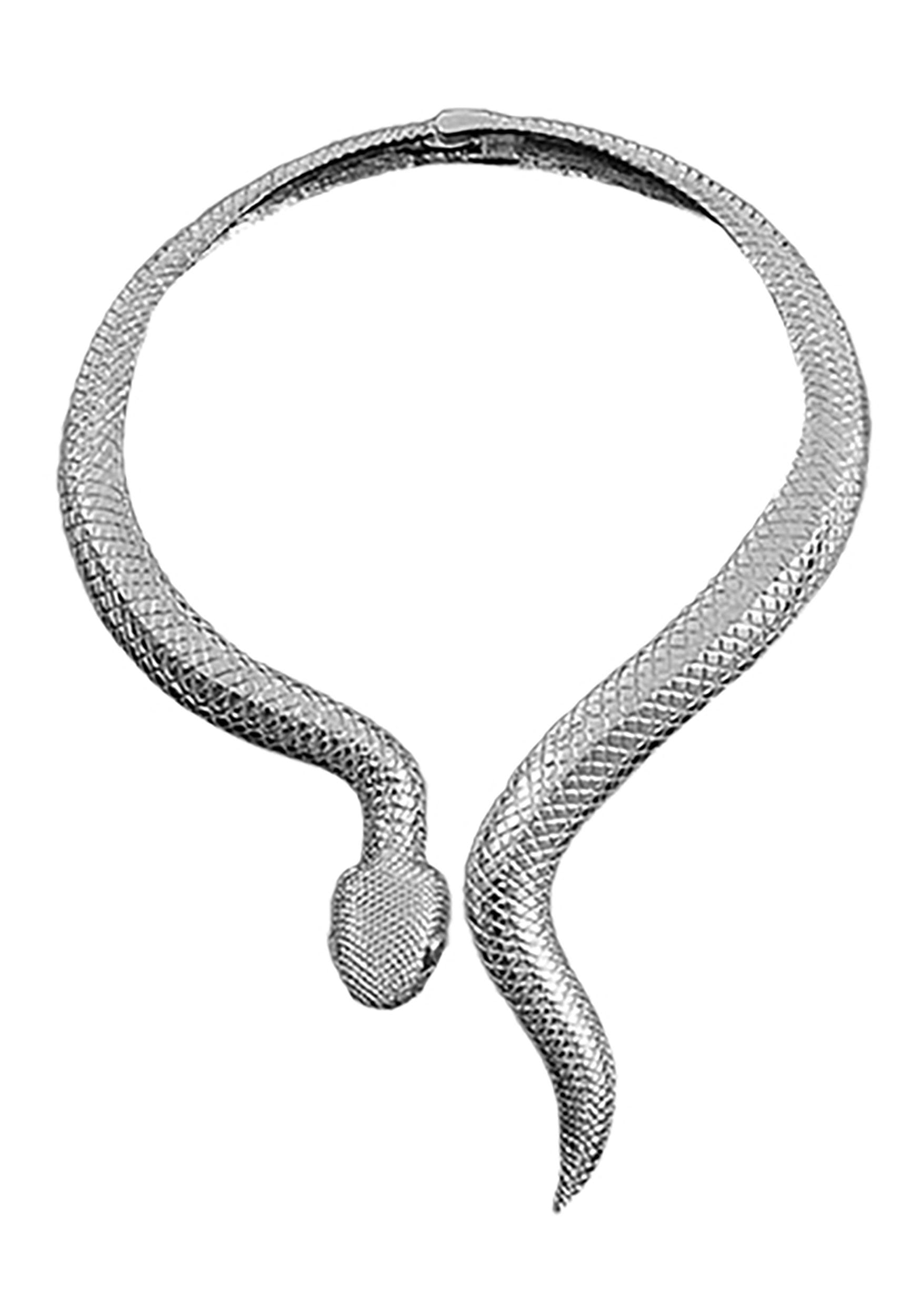 Women's Snake Choker Hinged Necklace