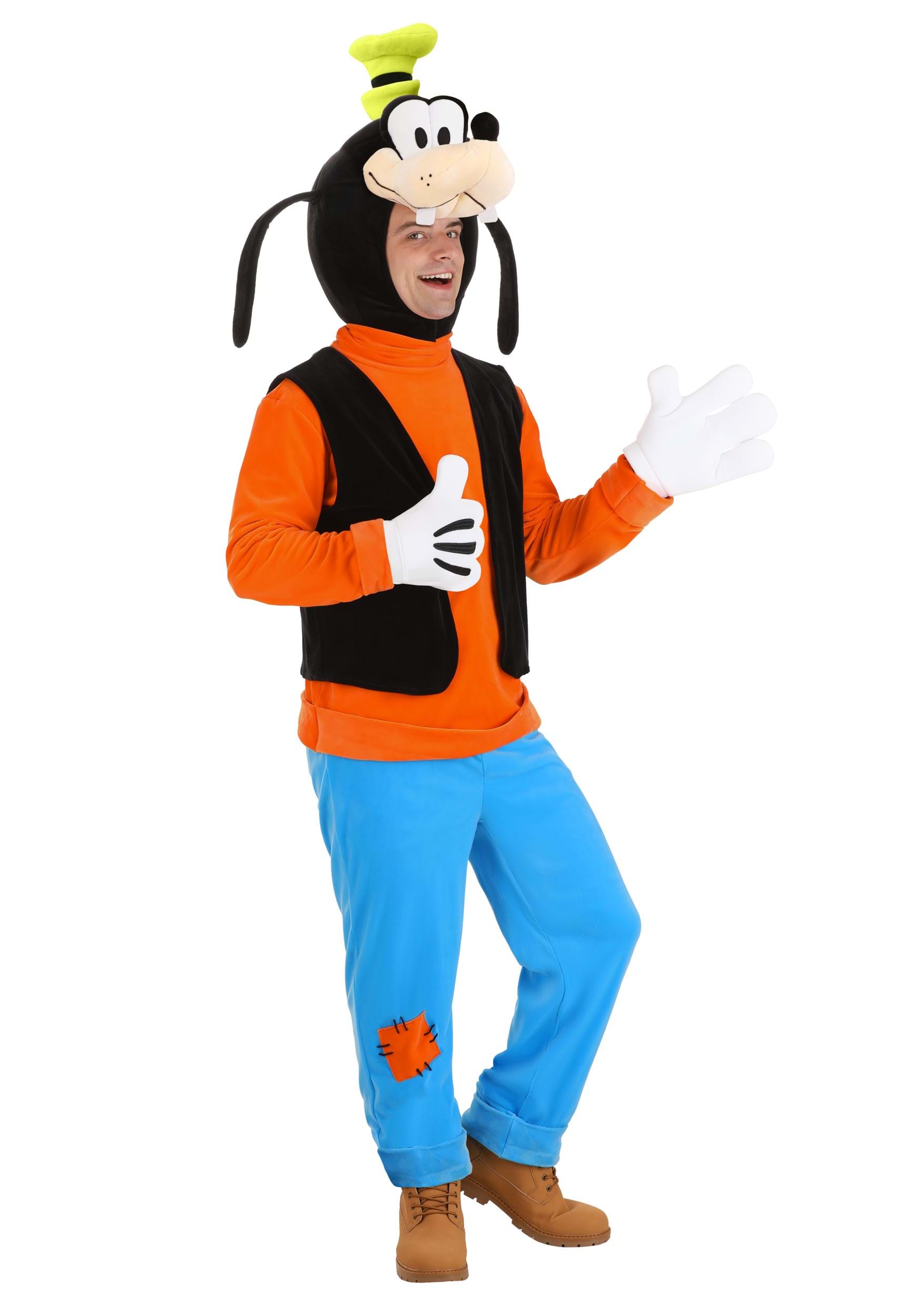 Photos - Fancy Dress Deluxe FUN Costumes Disney  Goofy Costume for Adults | Disney Costumes Blac 