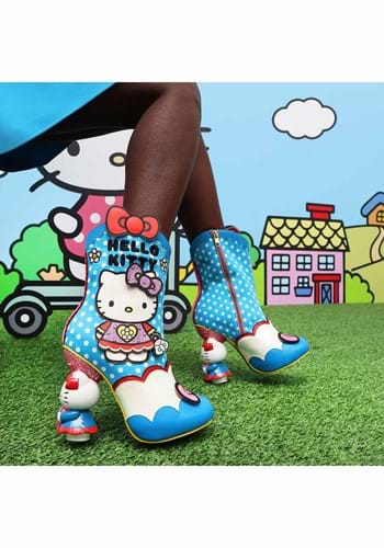 Irregular Choice Hello Kitty Playing Dress Up Boot