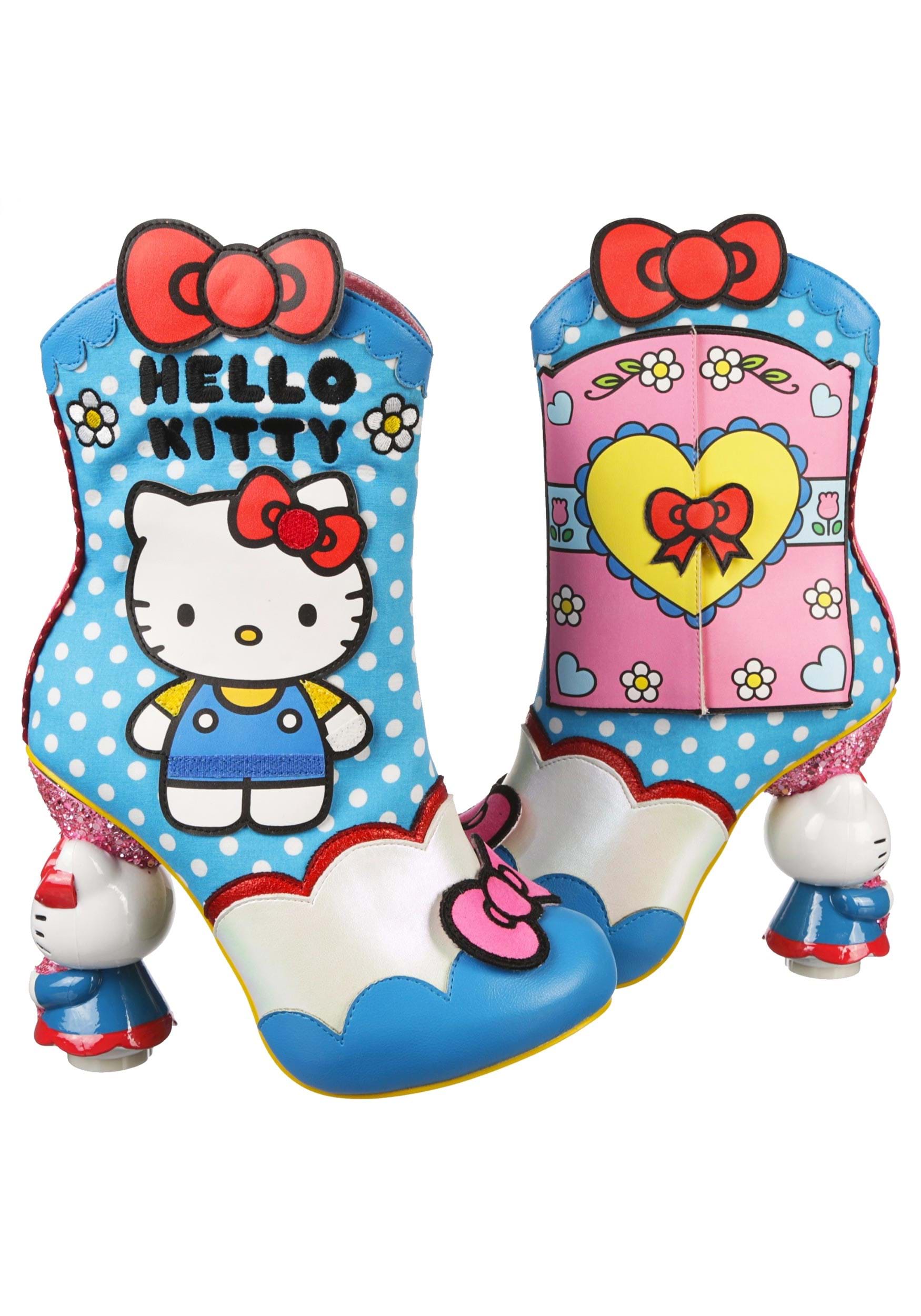 Irregular Choice Hello Kitty Playing Dress Up Boots