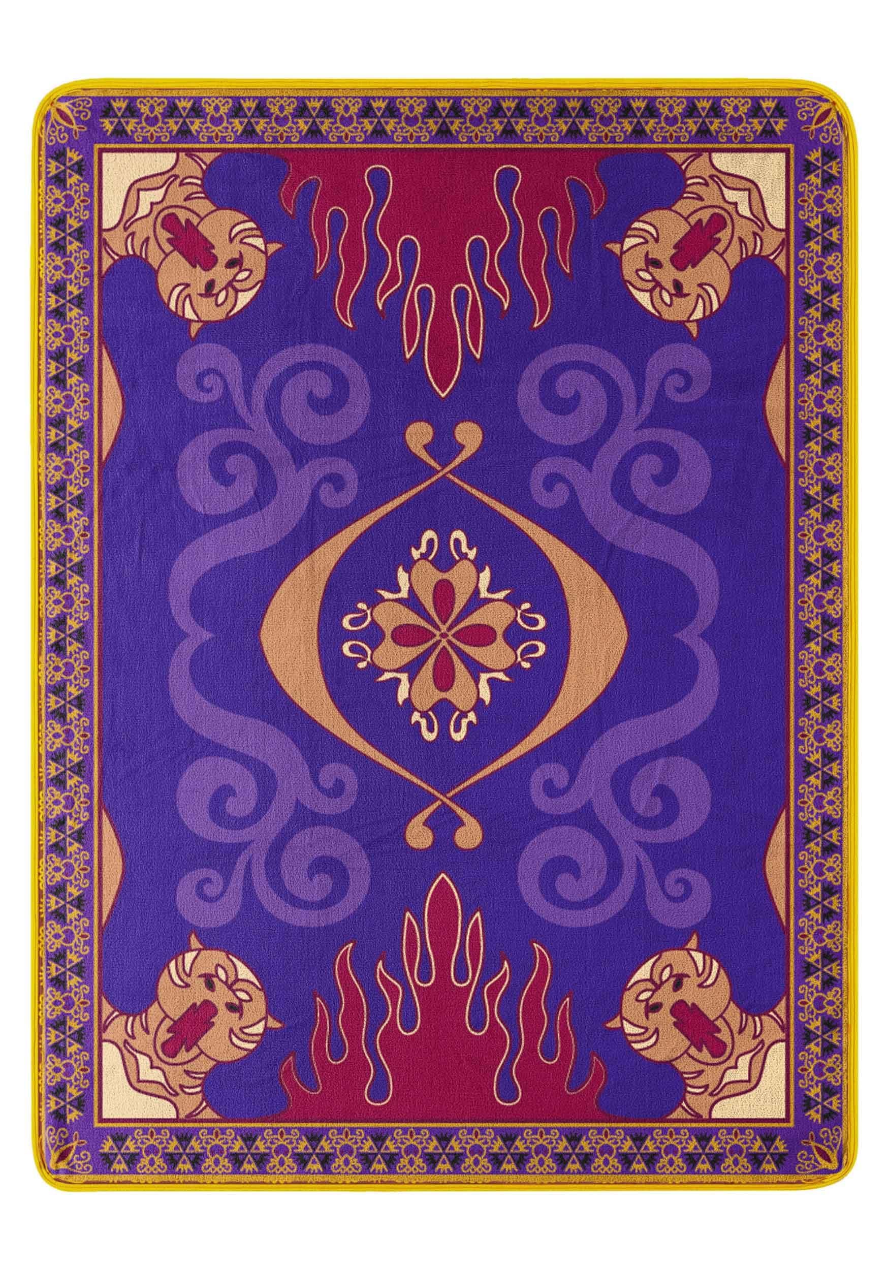 Aladdin Magic Carpet Micro Raschel Blanket | Disney Home and Decor