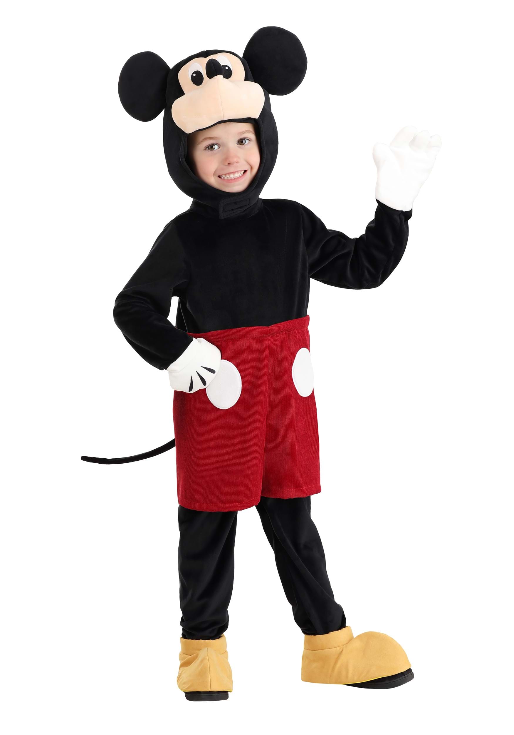 Photos - Fancy Dress FUN Costumes Snuggly Mickey Mouse Toddler Costume Black/Red/Yellow
