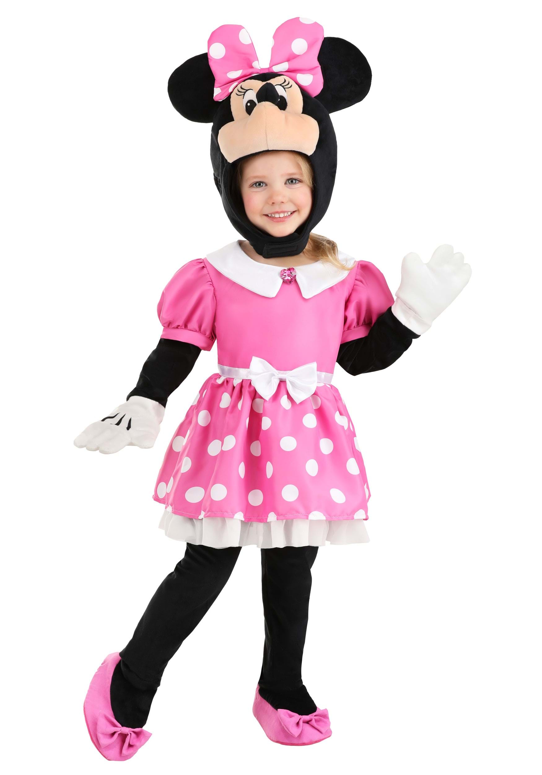 Photos - Fancy Dress Toddler FUN Costumes Sweet Minnie Mouse  Costume Black/Pink/White F 