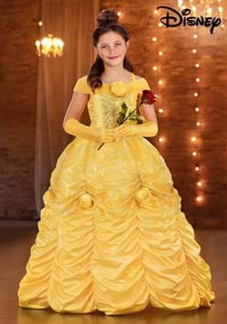 Girls Premium Disney Belle Costume