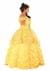 Plus Size Premium Disney Belle Costume Dress Alt 3
