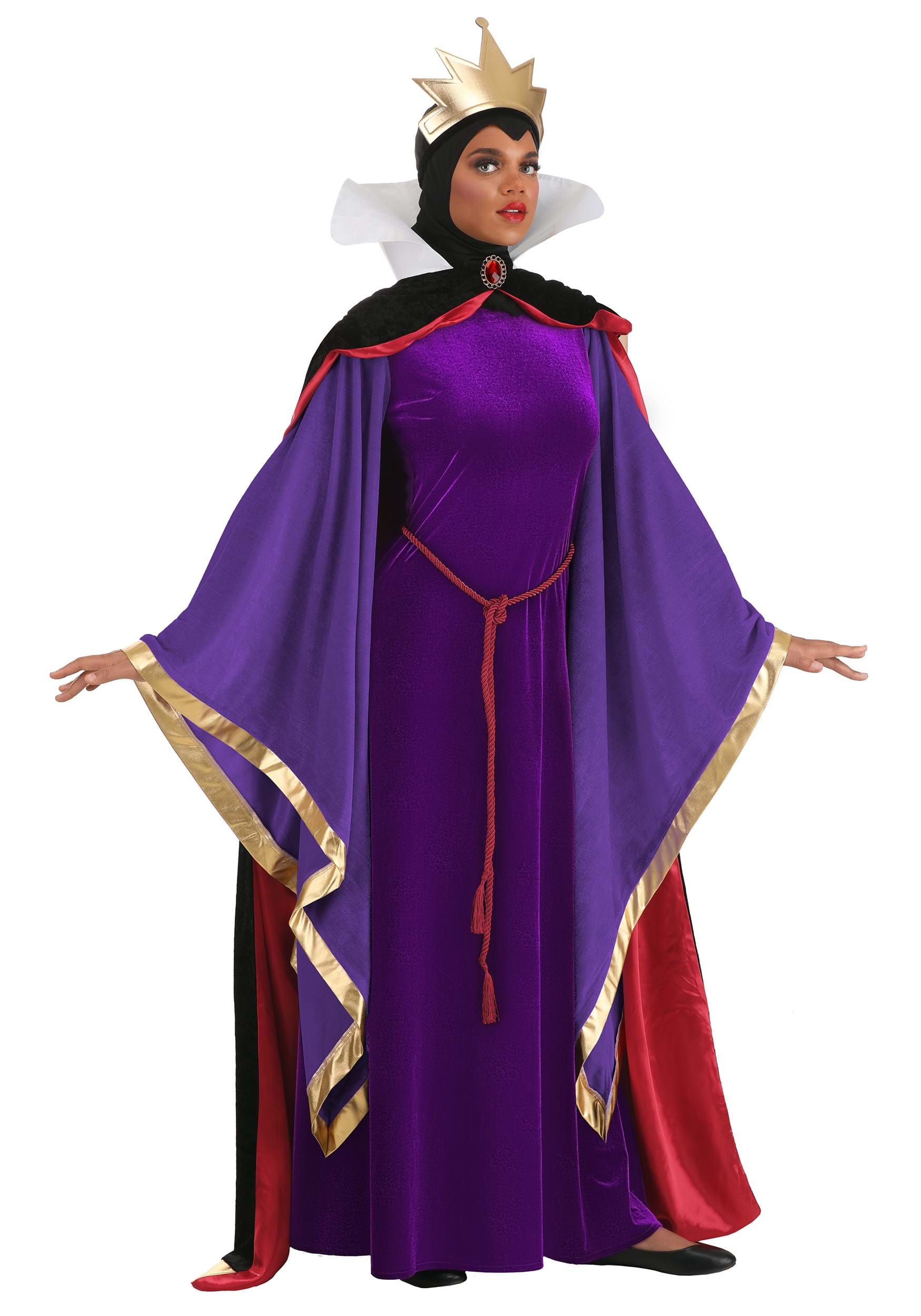 Photos - Fancy Dress Disney FUN Costumes Women's  Snow White Queen Costume | Villian Costumes Bl 