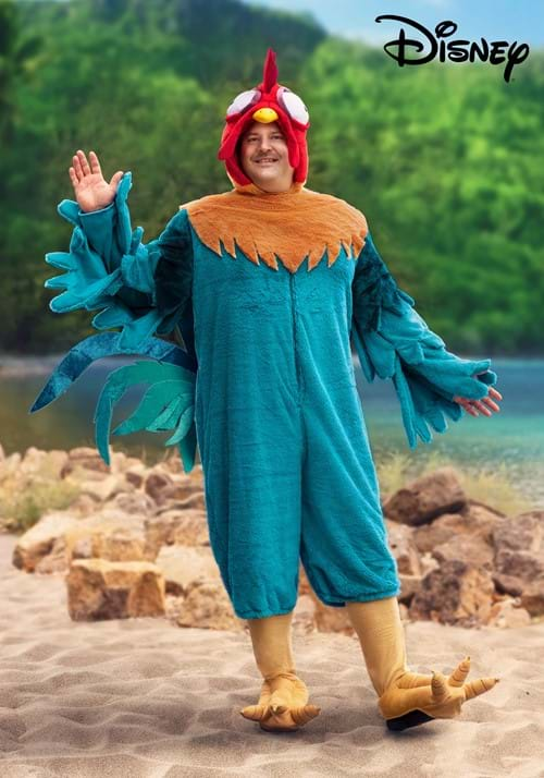 Disney Plus Size Moana Hei Hei Costume for Men