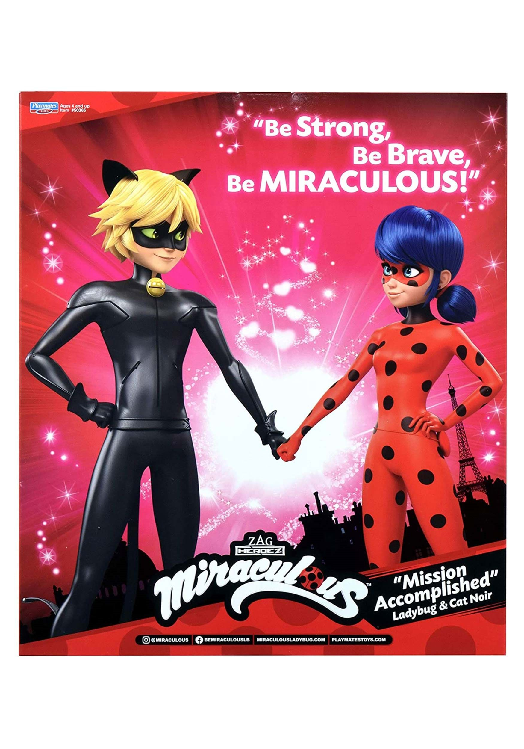 Miraculous Ladybug Mission Accomplished Action Doll Bundle for