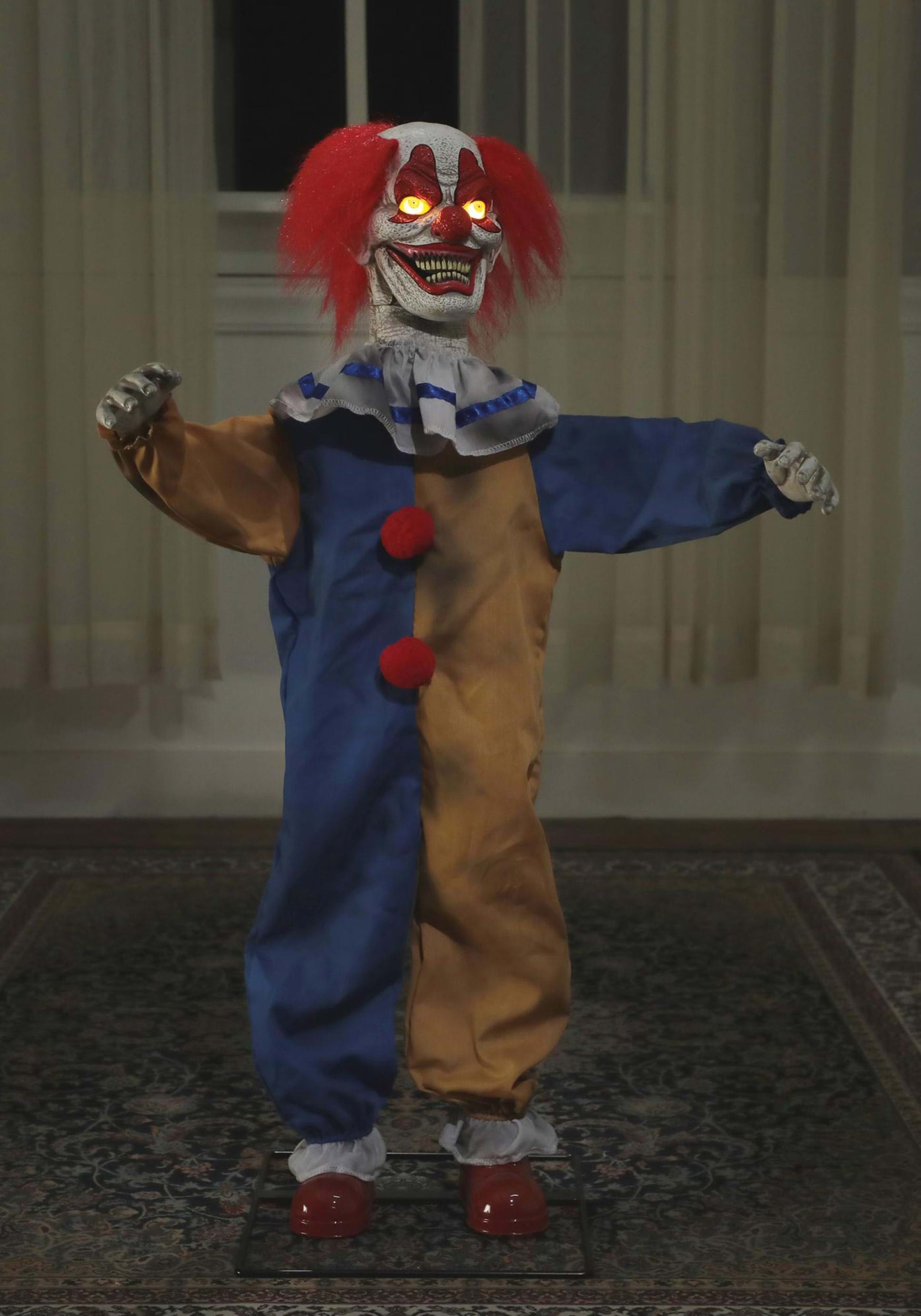 Animated 36-Inch Little Top Clown Prop