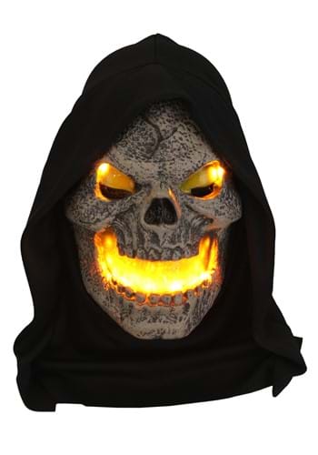 Adult Flame Fiend Skull Mask