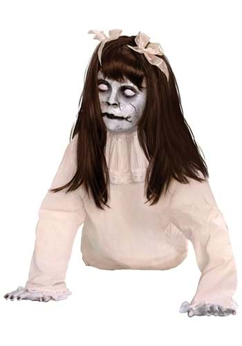 21 Inch Crawling Possessed Girl Animated Prop