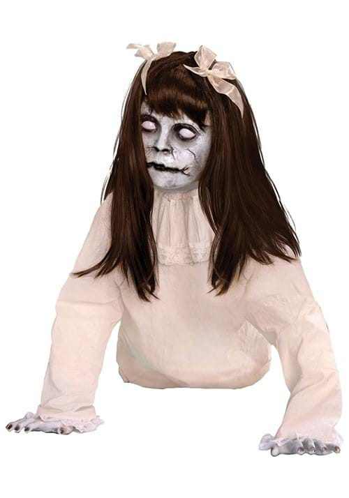 21 Inch Crawling Possessed Girl Animated Prop