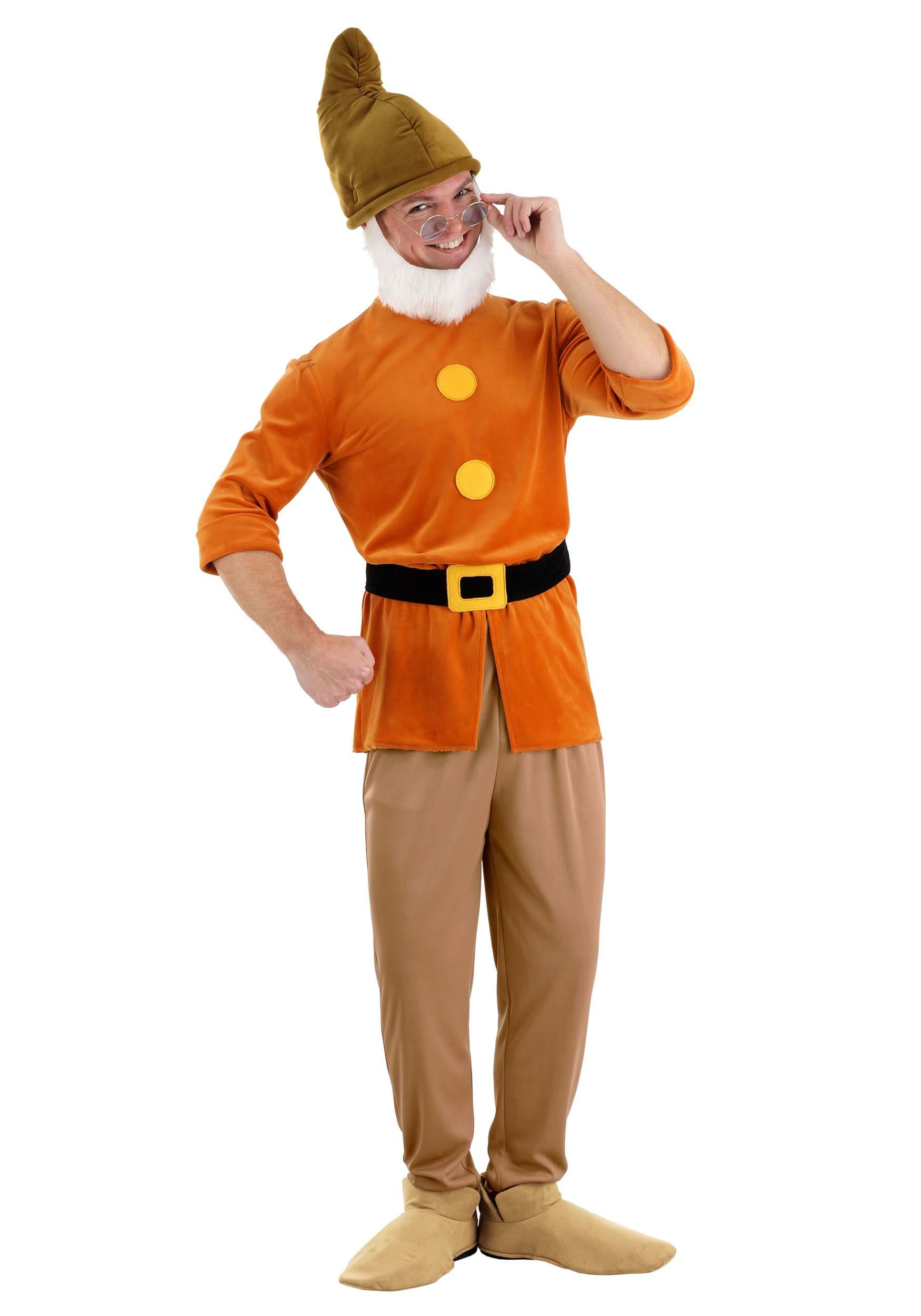 Photos - Fancy Dress FUN Costumes Doc Dwarf Adult Costume Brown/Orange/Yellow FUN3373AD