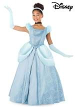 Girls Premium Disney Cinderella Costume Dress Alt 1