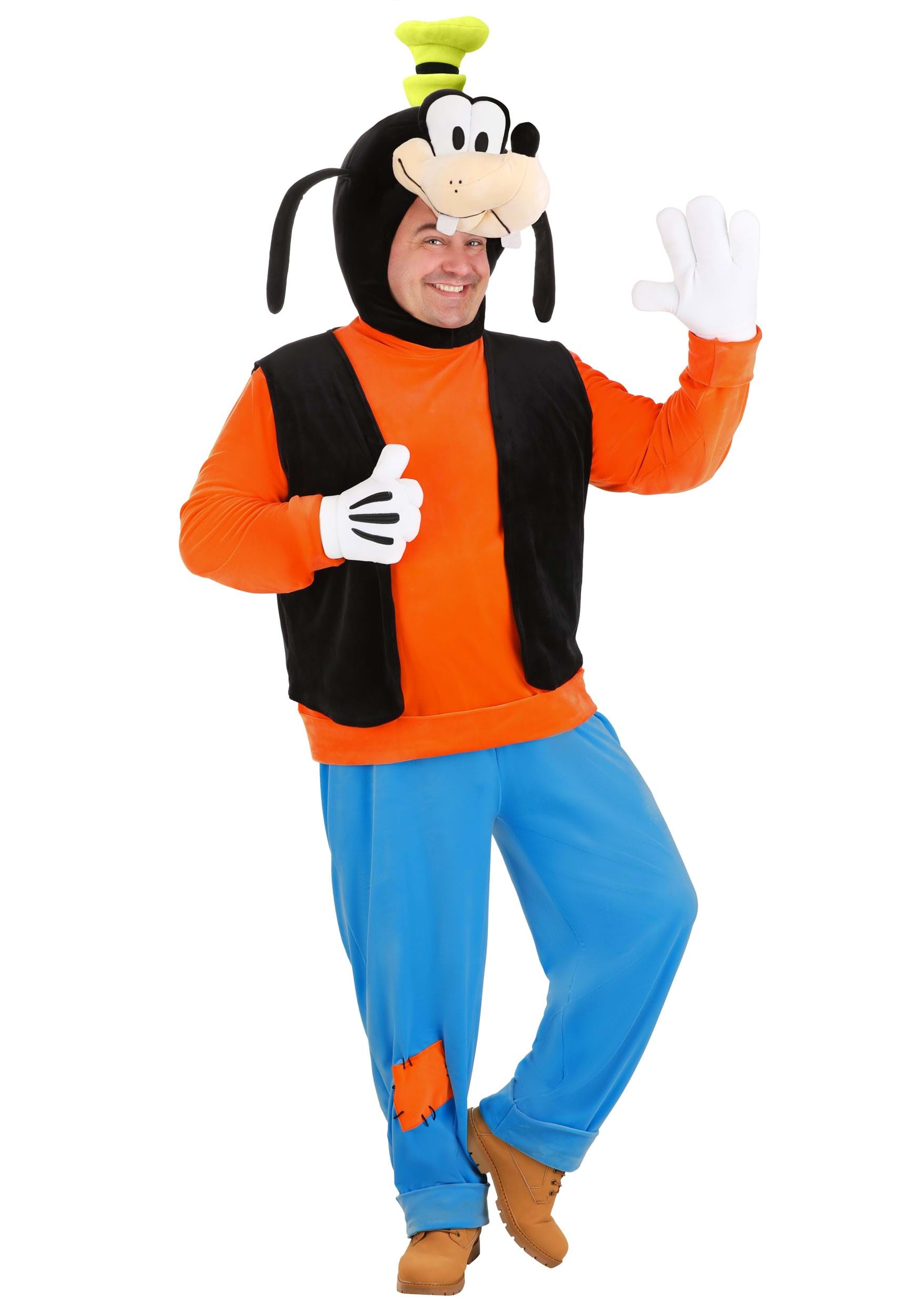 Plus Size Deluxe Goofy Costume for Men