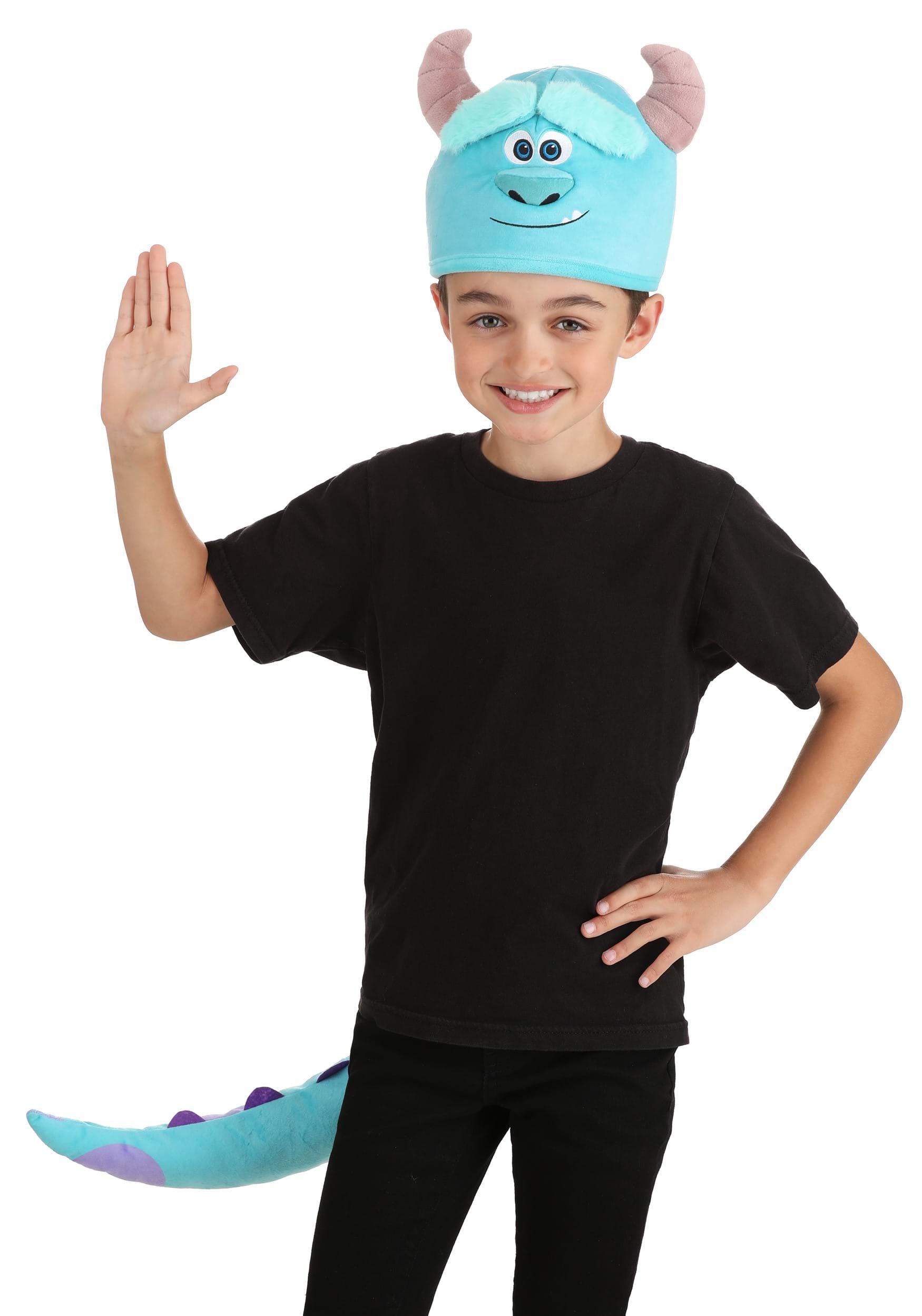 Kids Monsters Inc Sulley Soft Costume Hat and Tail Kit