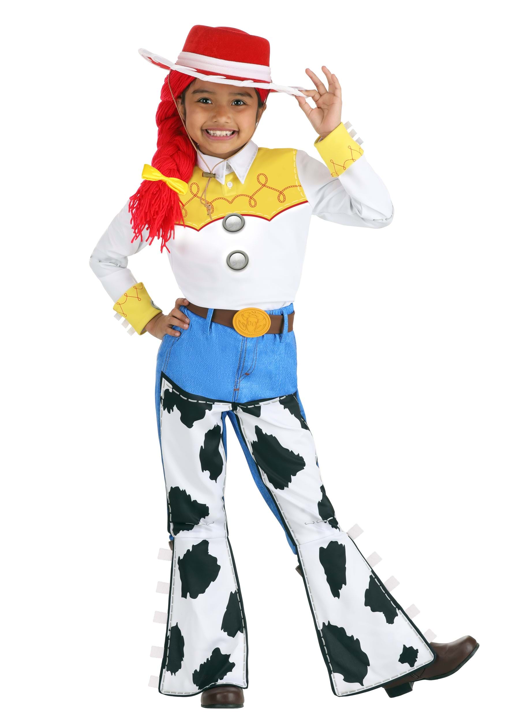 Photos - Fancy Dress Deluxe FUN Costumes Girl's  Jessie Toy Story Costume Blue/White/Yel 
