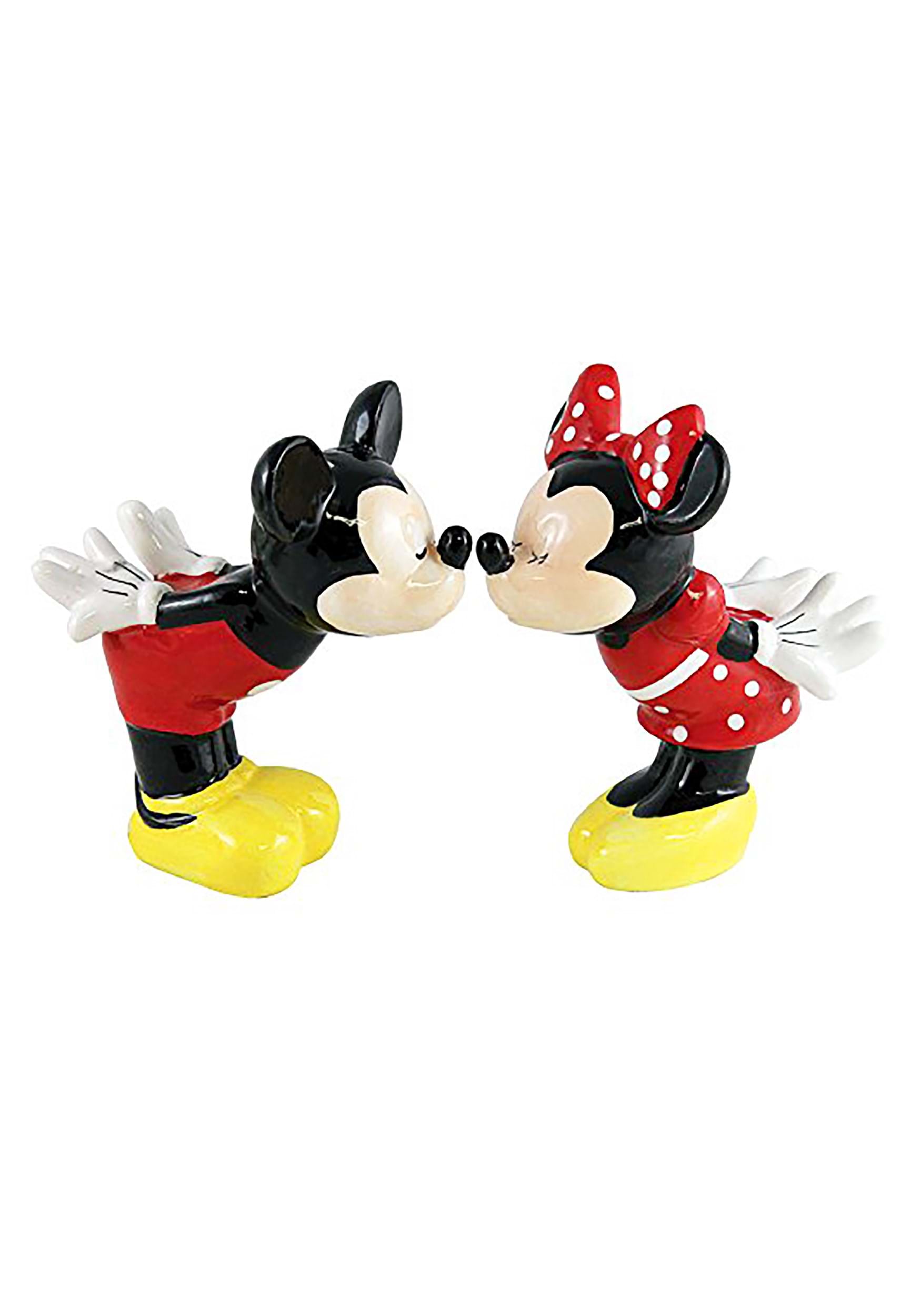 Disney Salt and Pepper Shakers - Mickey and Minnie Coffee Cups