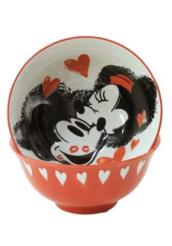 Mickey and Minnie Love and Kisses 6in Tidbit Bowl