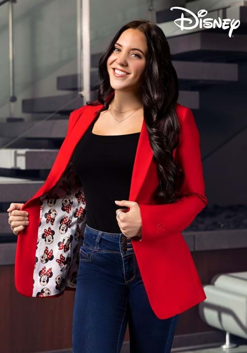 Minnie Mouse Womens Blazer