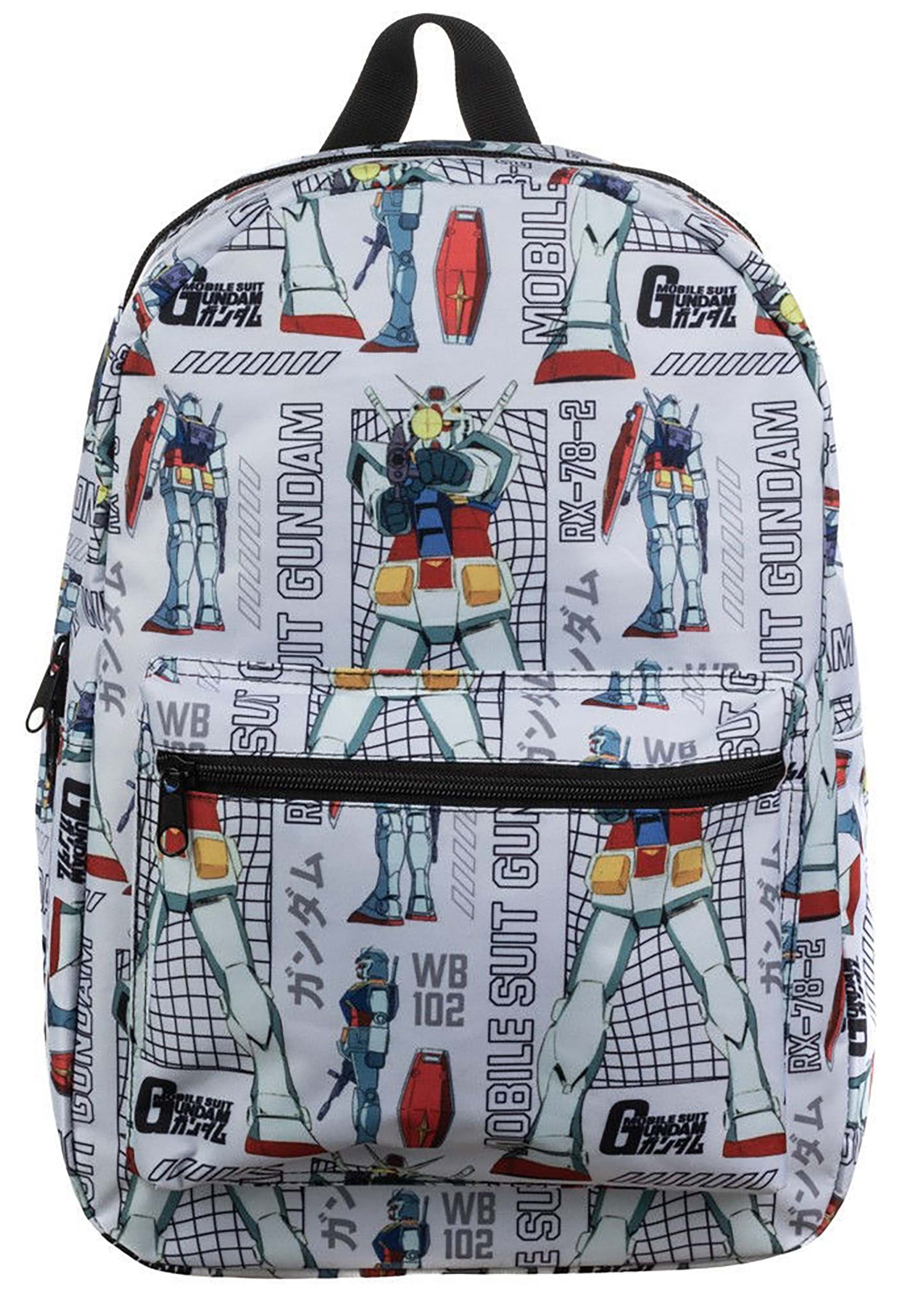 AOP Sublimated Backpack Mobile Suit Gundam