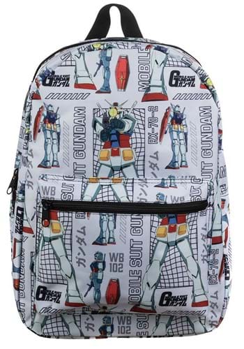 Mobile Suit Gundam AOP Backpack