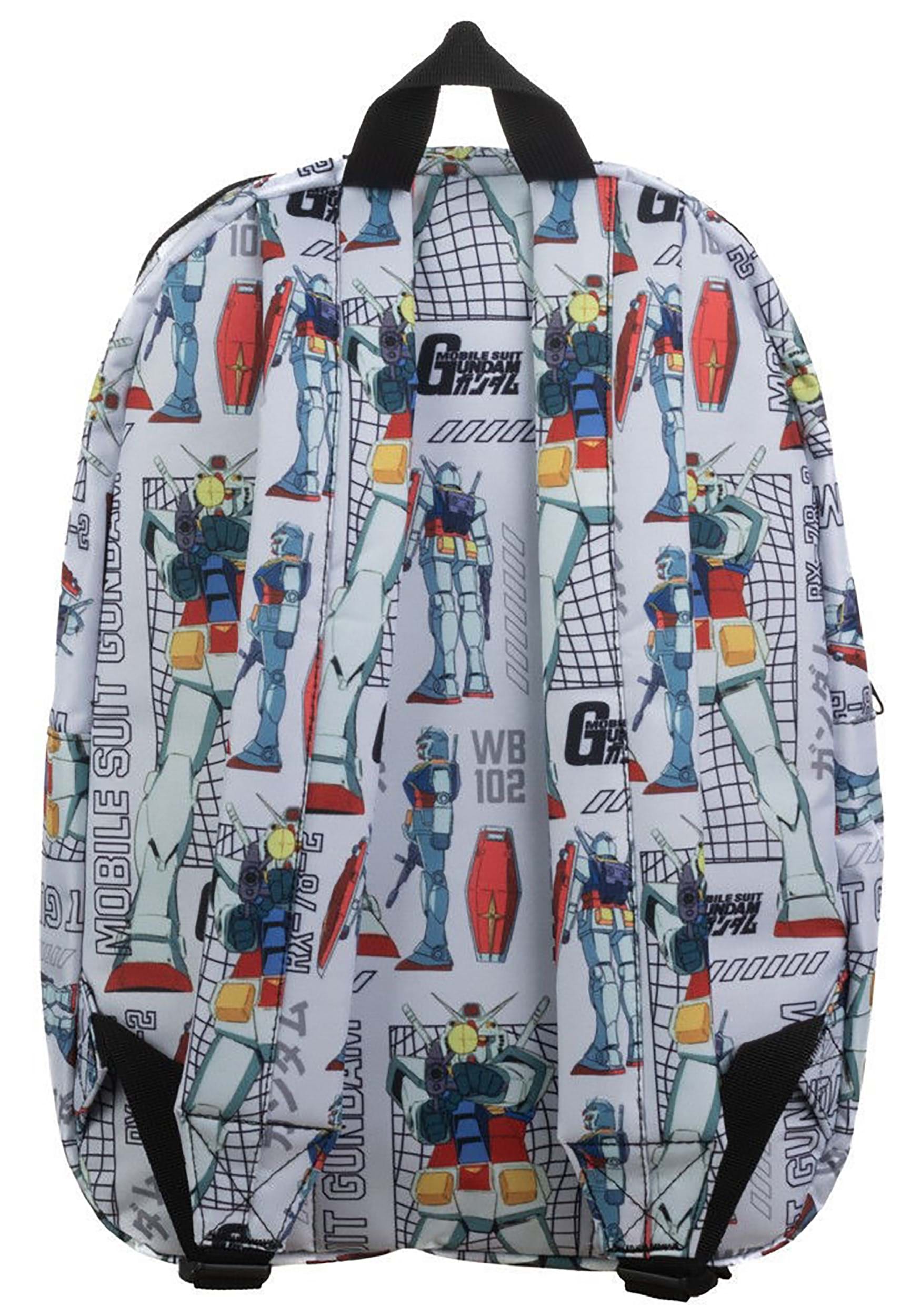 AOP Sublimated Backpack Mobile Suit Gundam
