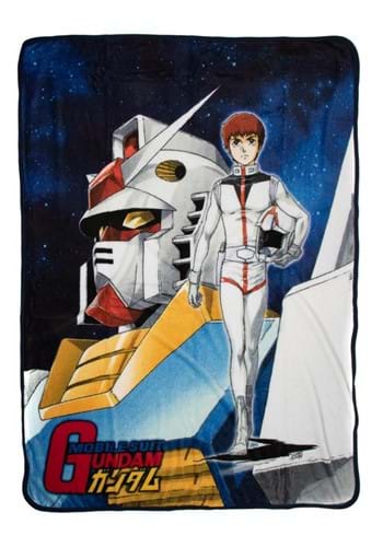 Gundam Original Cover Fleece Throw
