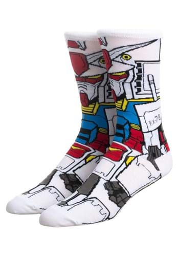 Gundam RX 78 360 Character Crew Sock