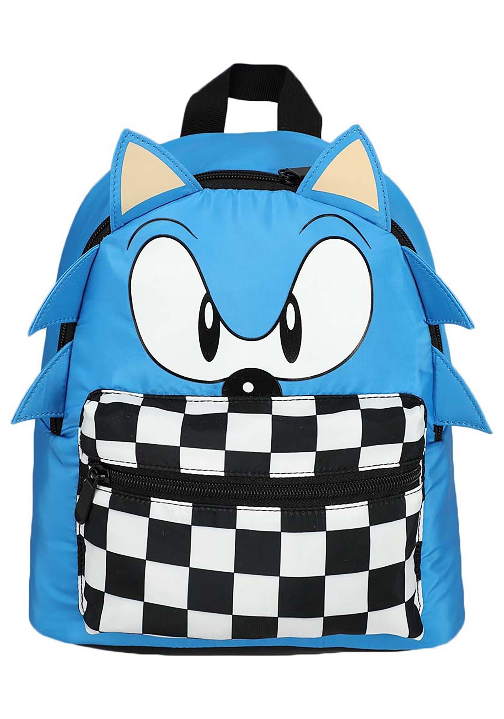 Decorative 3D Sonic Mini Backpack