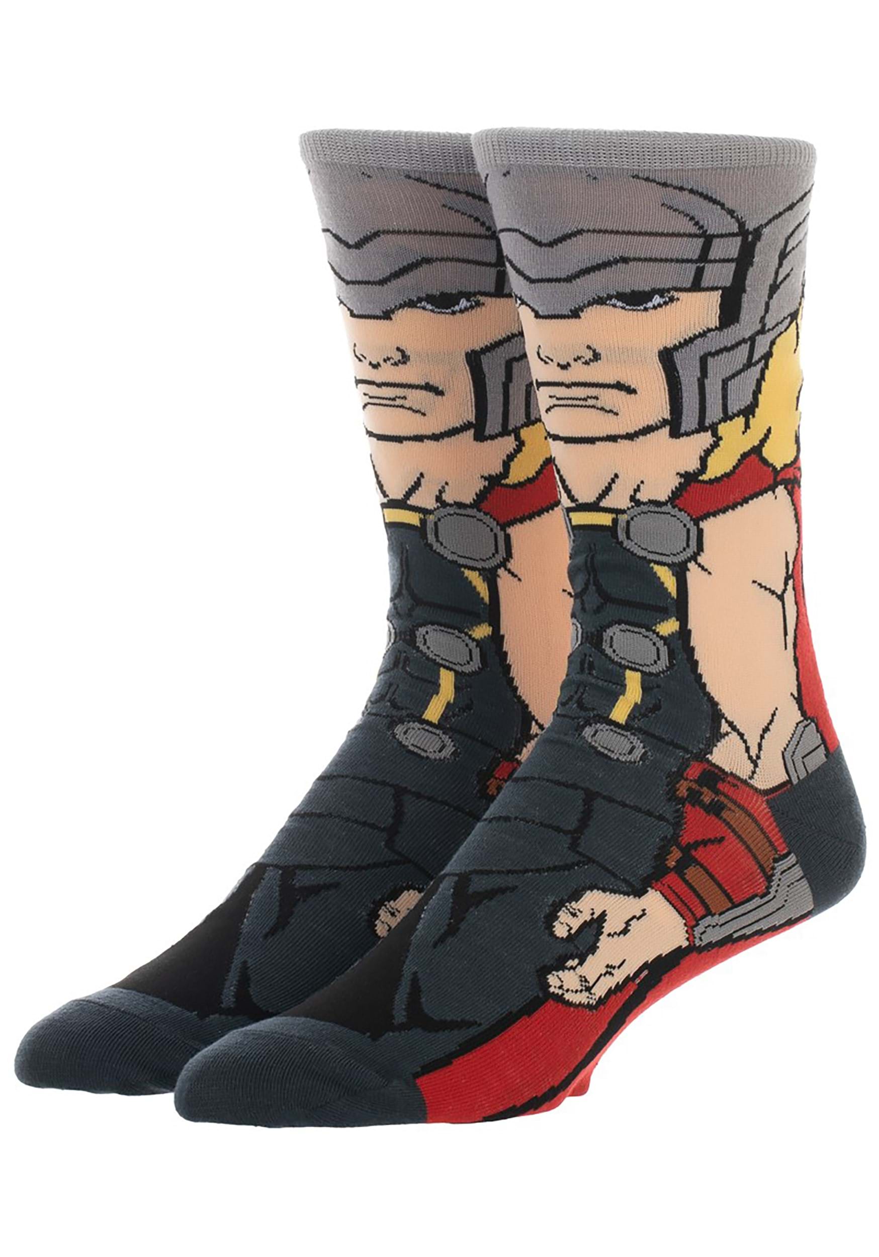 Thor 360 Character Crew Socks for Adults