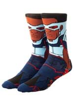 Marvel The Falcon 360 Character Crew Sock